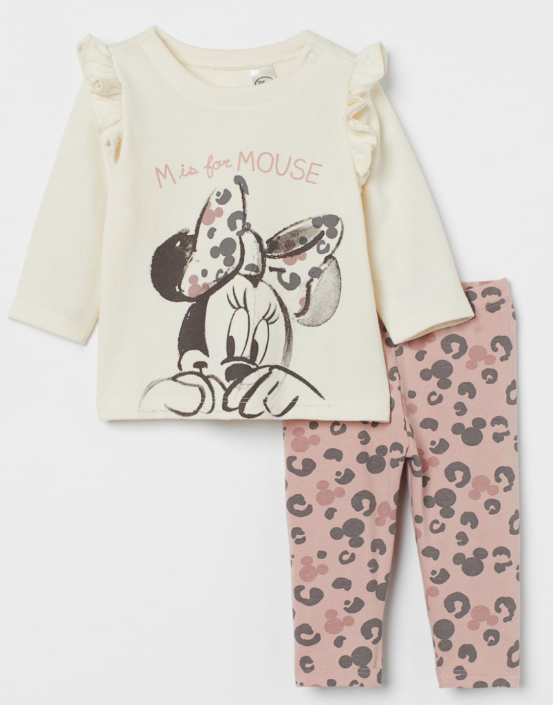 Minnie 2 Piece Printed Set