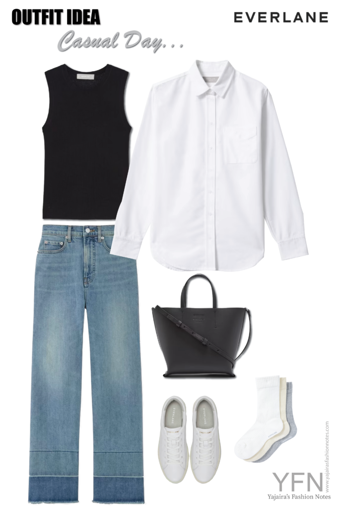 OUTFIT IDEA: Casual Day EVERLANE