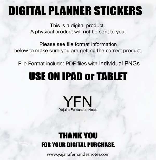 Nautical DPSC1: Digital Planner Sticker Collection - Image 3