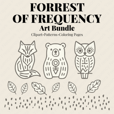 Forrest of Frequency Art Bundle
