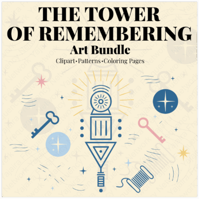 The Tower of Remembering | Frequency Anchor Art Bundle