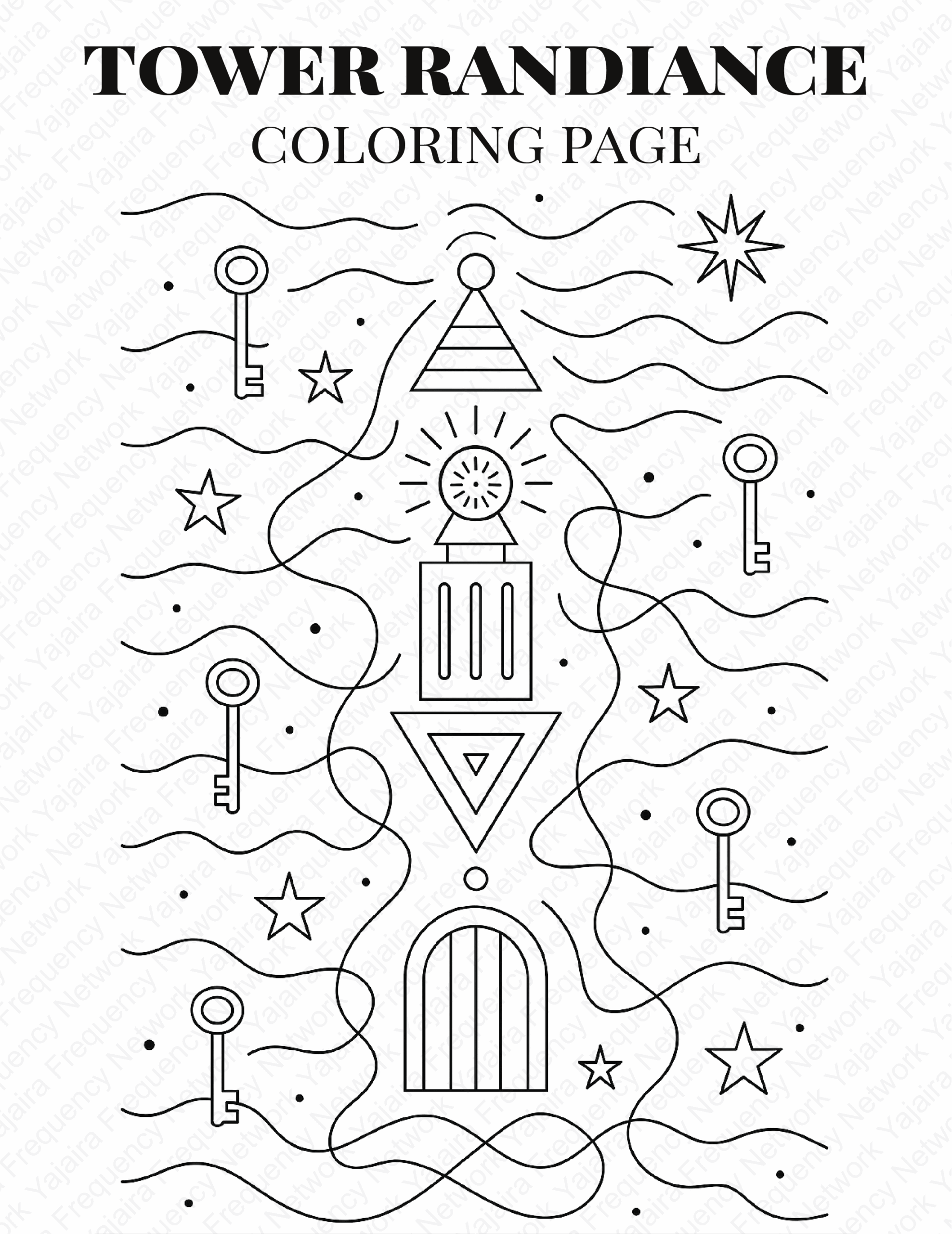 The Tower of Remembering | Frequency Anchor Art Bundle - Image 11