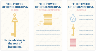 The Tower of Remembering | Frequency Anchor Art Bundle - Image 9