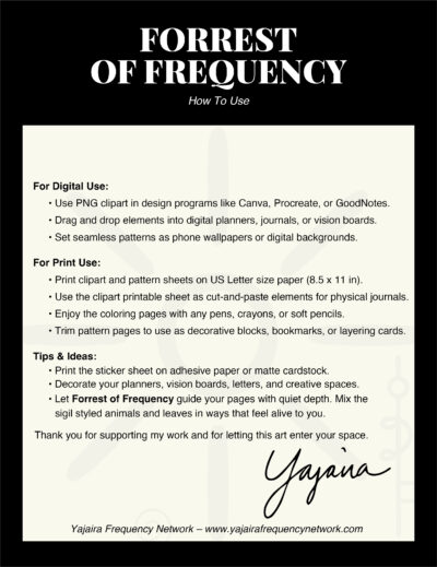 Forrest of Frequency Art Bundle - Image 13