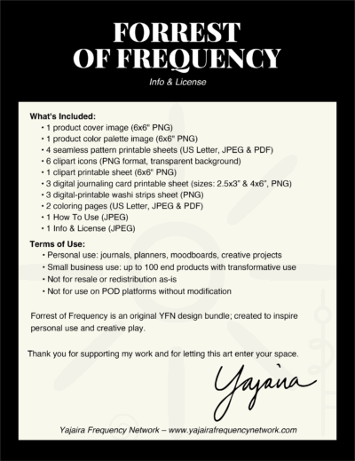 Forrest of Frequency Art Bundle - Image 14