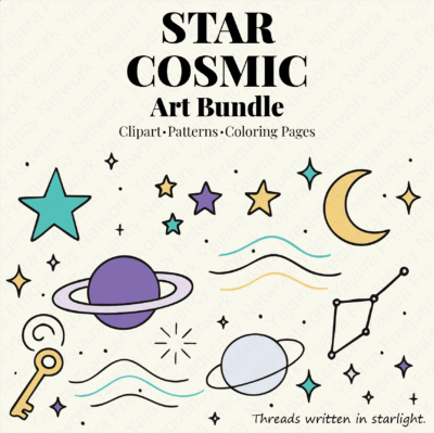 Star Cosmic Art Bundle
