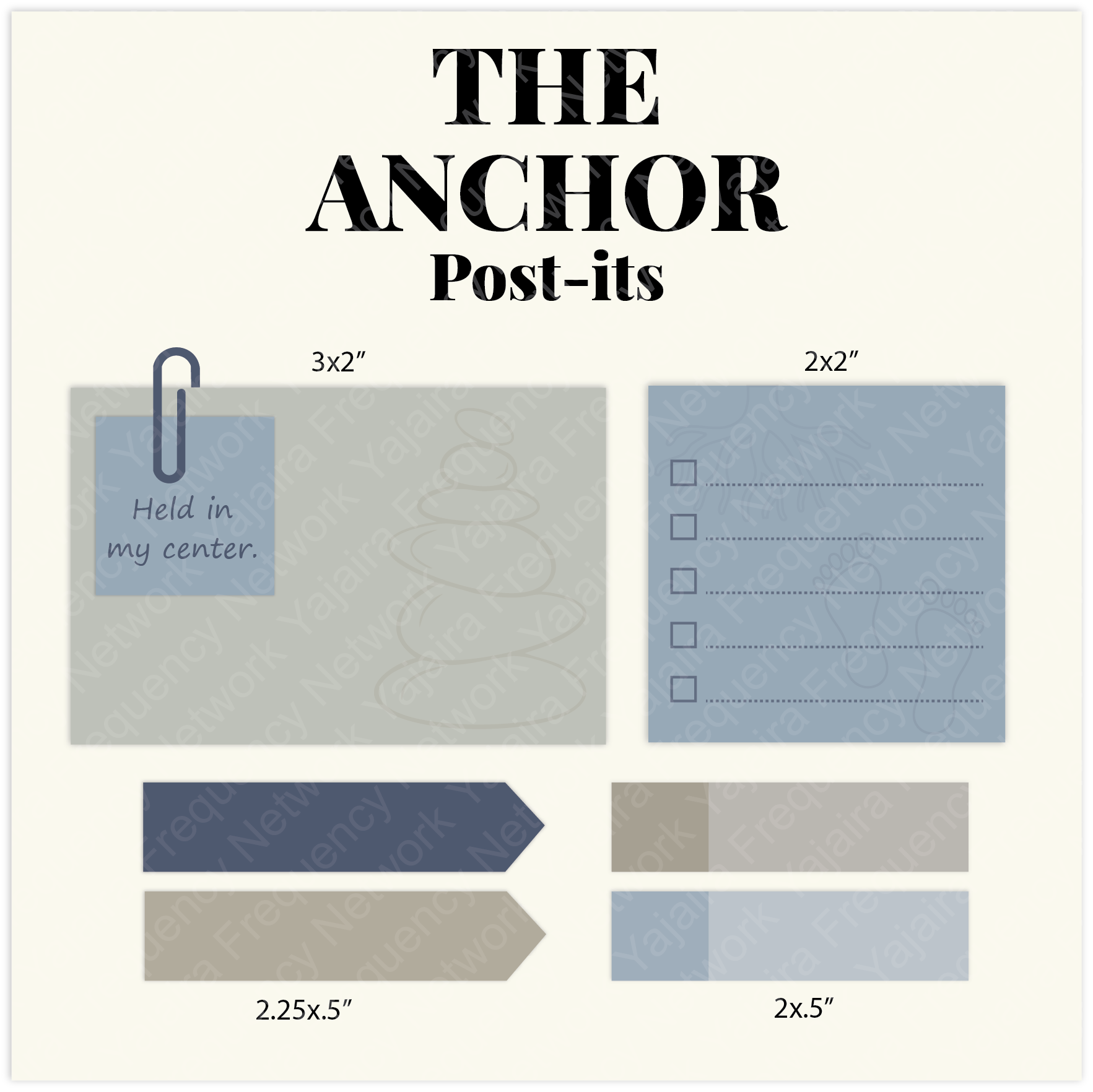 The Anchor Post-its