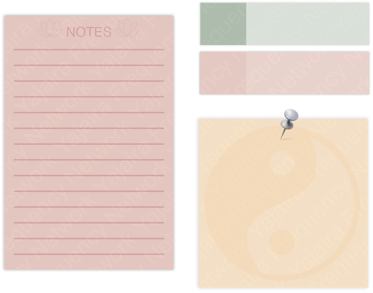 Healing & Balance Post-its - Image 2