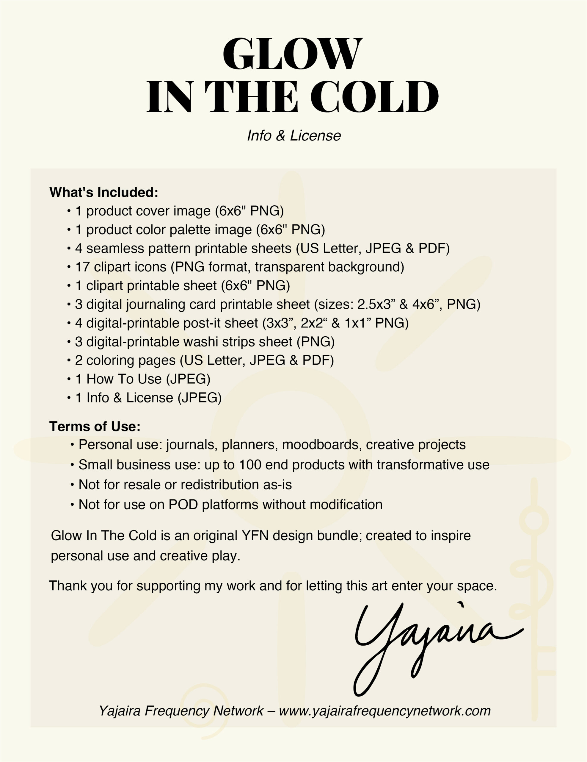 Glow in the Cold Art Bundle - Image 15