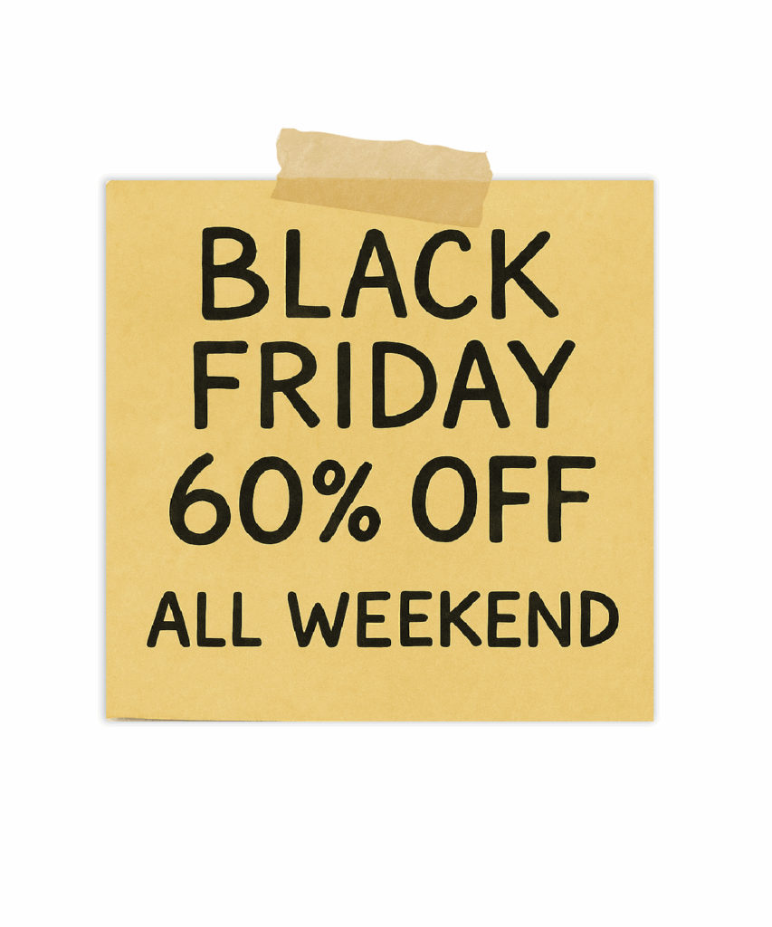 Announcements: Black Friday Sale #003