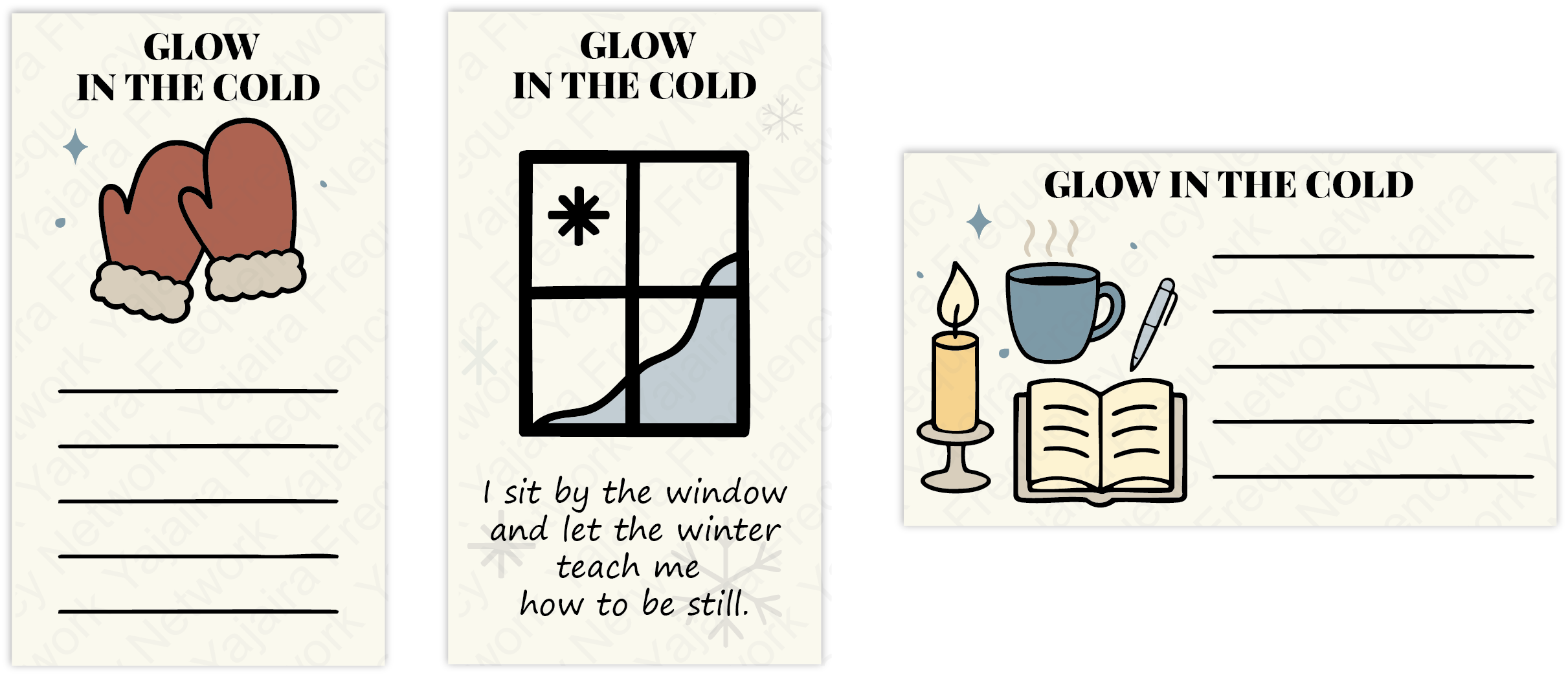 Glow in the Cold Art Bundle - Image 9