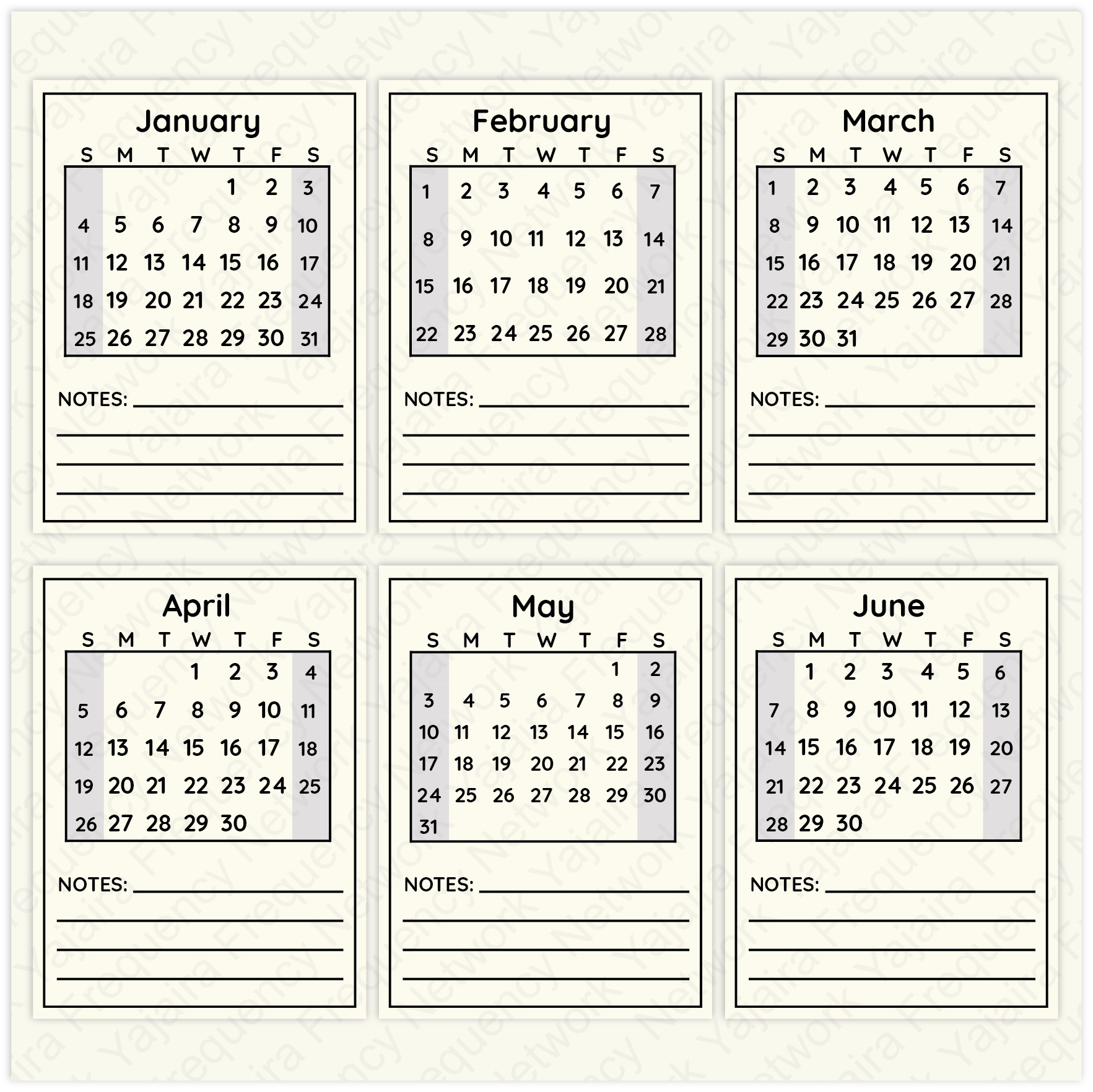 Mini Month Set 2026 - Image 2