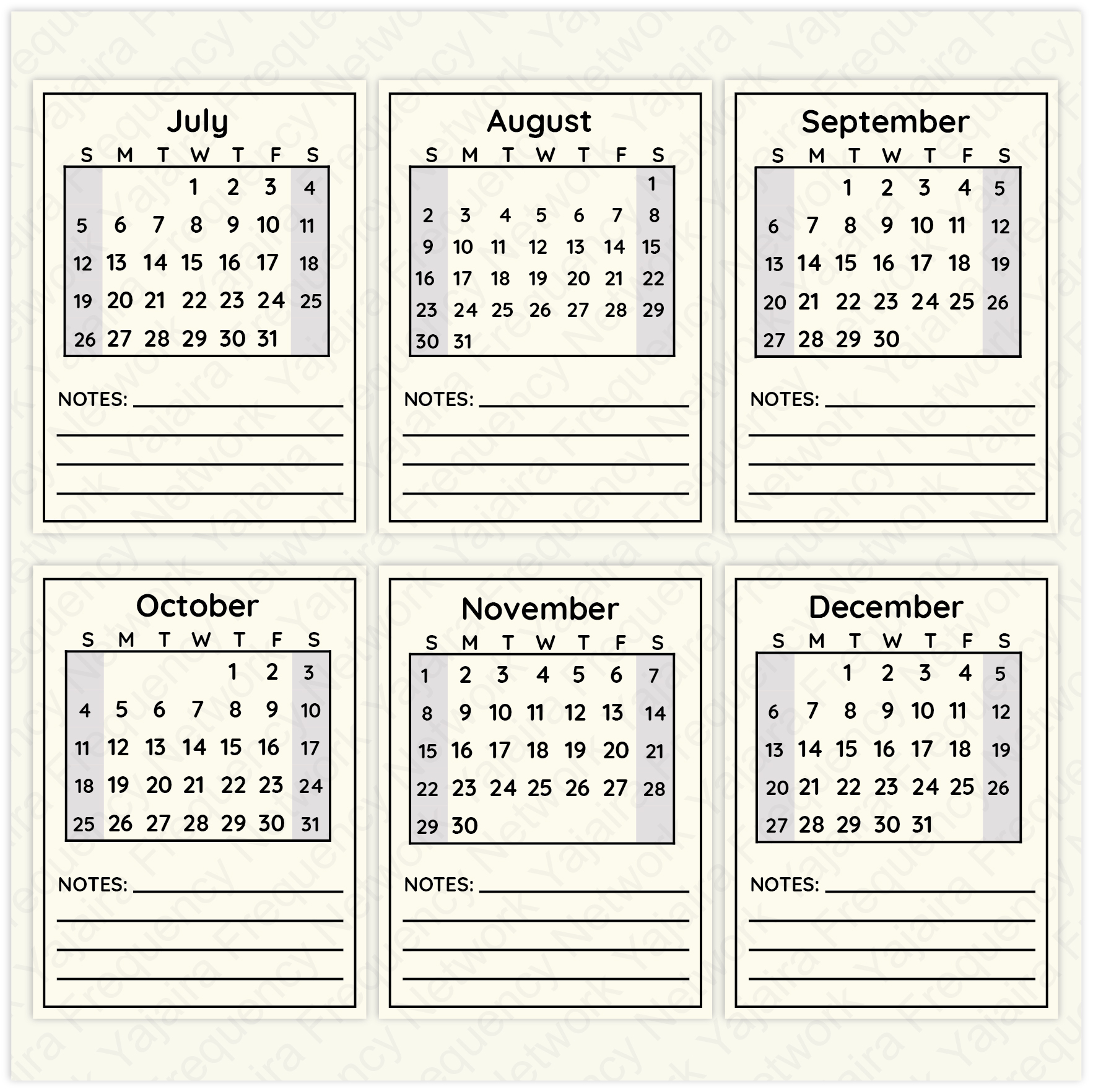 Mini Month Set 2026 - Image 3