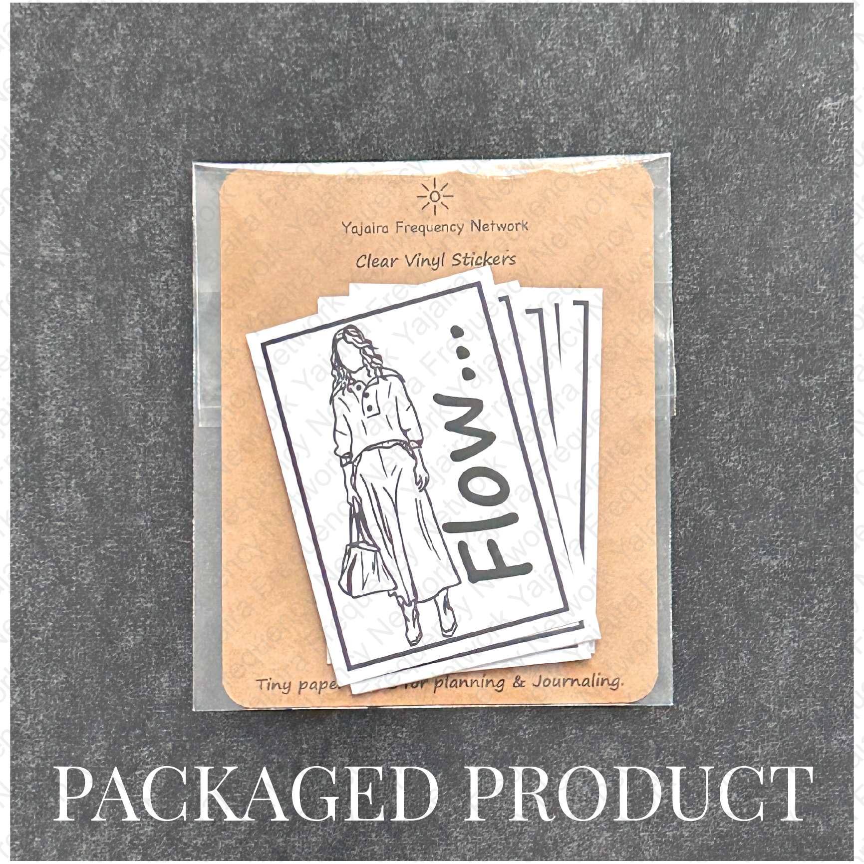 8 Pack SG-001 Visual States Clear Vinyl Stickers - Image 3
